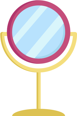 Mirror - Circle (418x600)