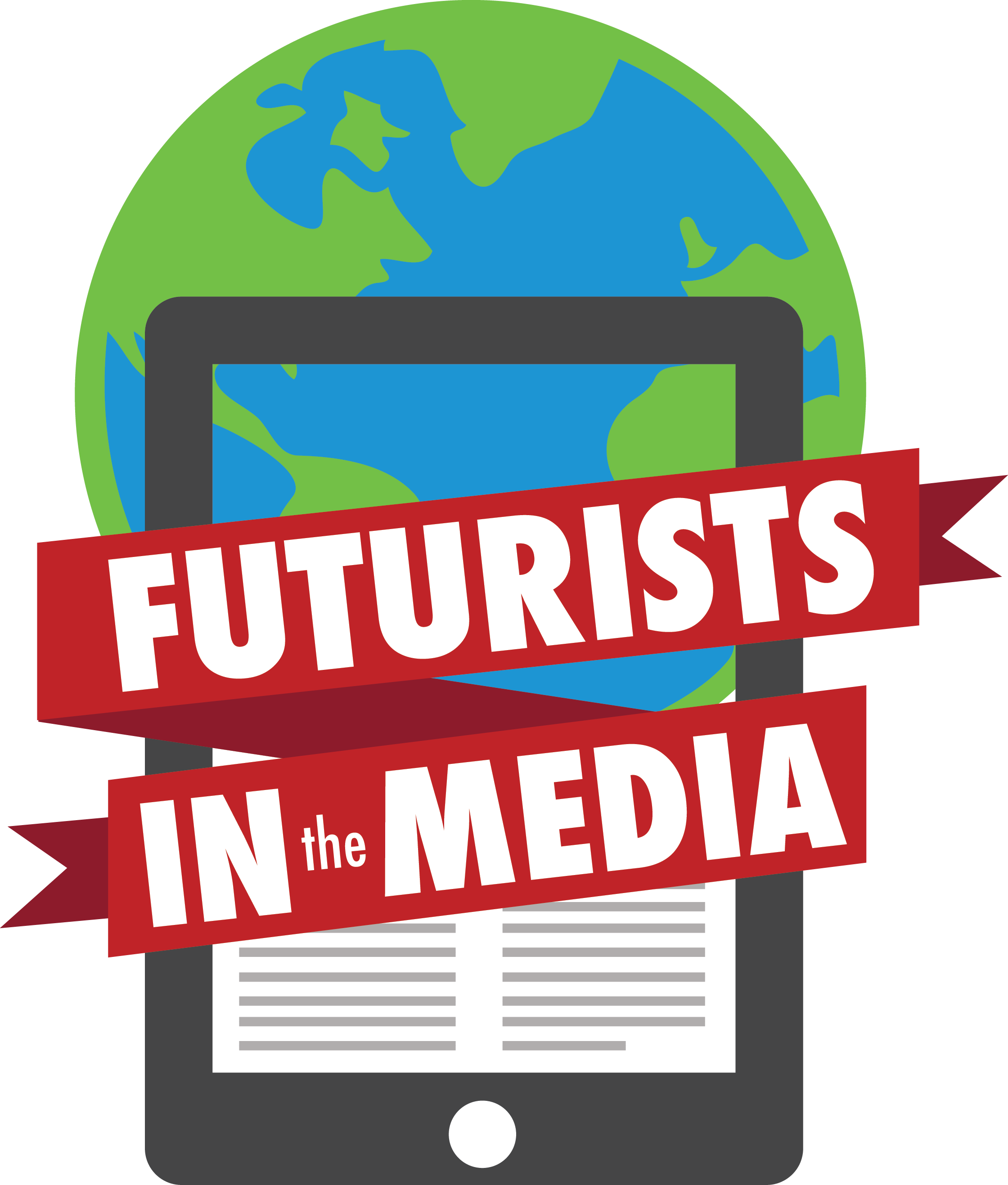 April's Topical Focus For Futurists In The Media Was - Graphic Design (2240x2634)