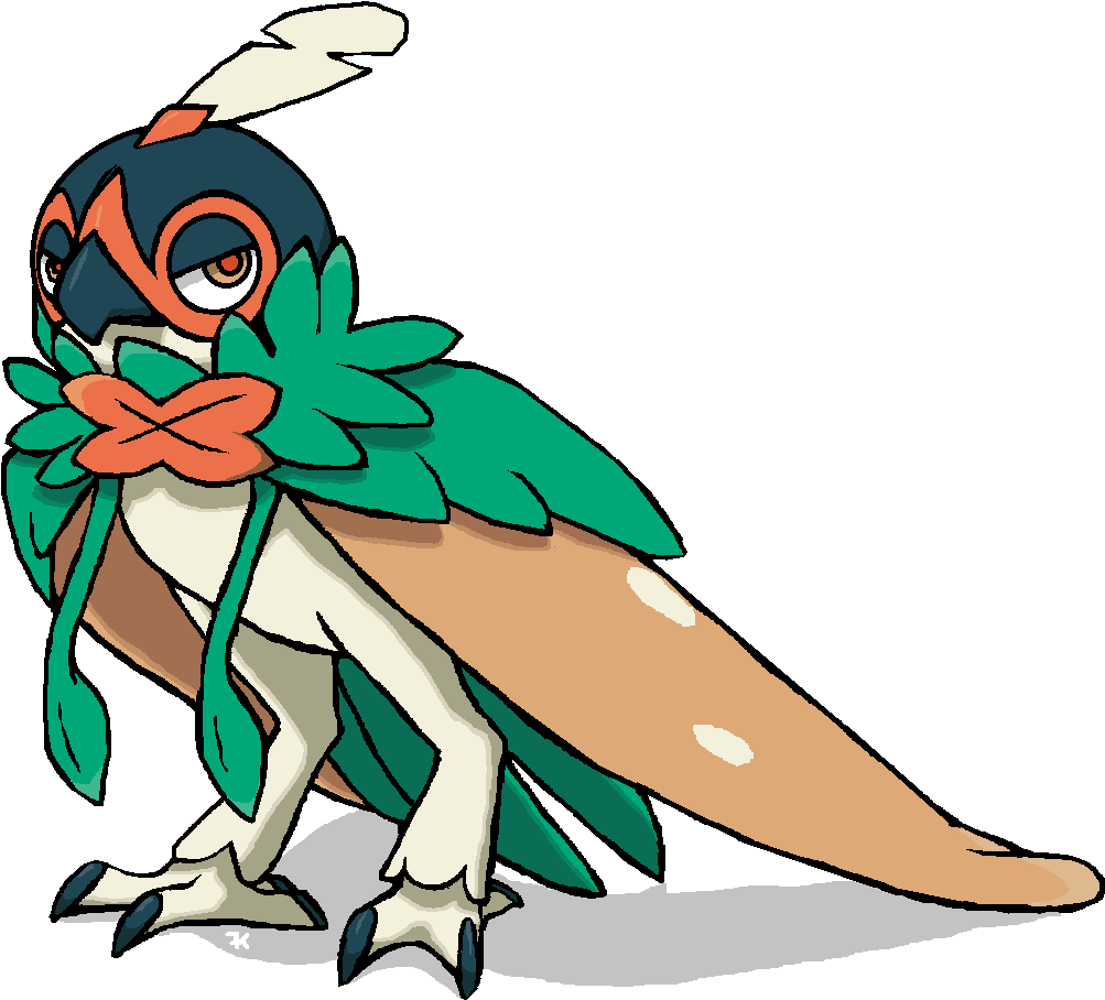 Oc Arti Pondered What Decidueye Looked Like With Its - Decidueye Dream World (1105x1020)