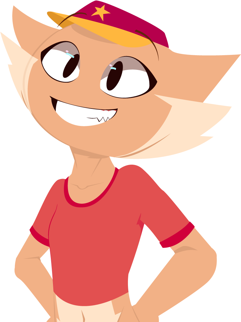 “ Today's Oc Is @dabbledraws 's Reese Be Sure - Cartoon (1064x1080)