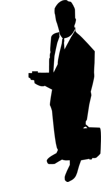 Vector Sales Rep Description - Office Man Clipart (330x597)