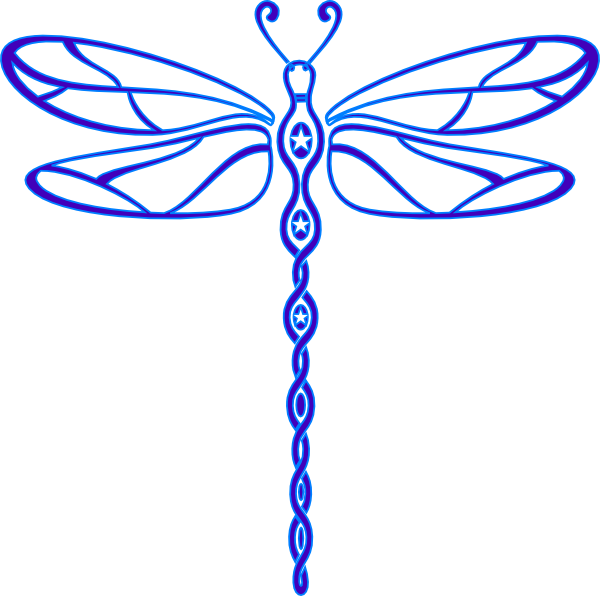 Native American Bird And Animal Symbols And Totems - Dragonfly Clipart Free (600x596)