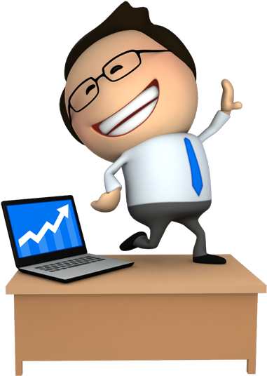 Business Success Cliparts - Business Cartoon Png (600x600)