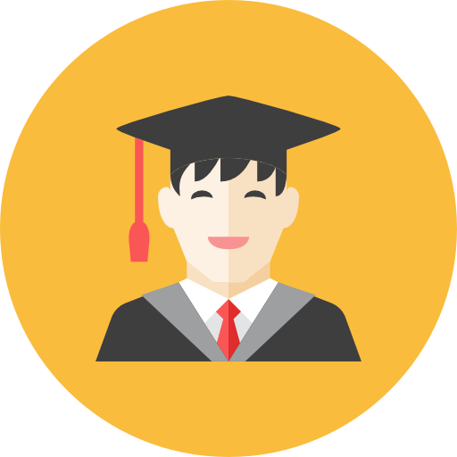 School Kids Clip Art - Student Icon (512x512)