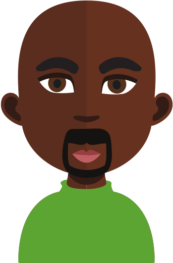 Will Is A 30 Year Old Black Man With A High School - Cartoon (400x600)