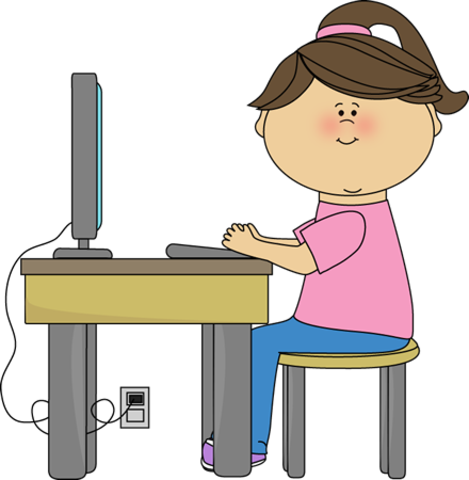 Computer Clipart Helper - Computer Lab Clipart (469x480)