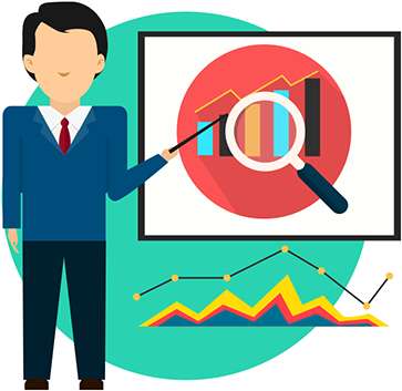 Icon Of Teacher And Chart - Training Clipart Png (640x400)