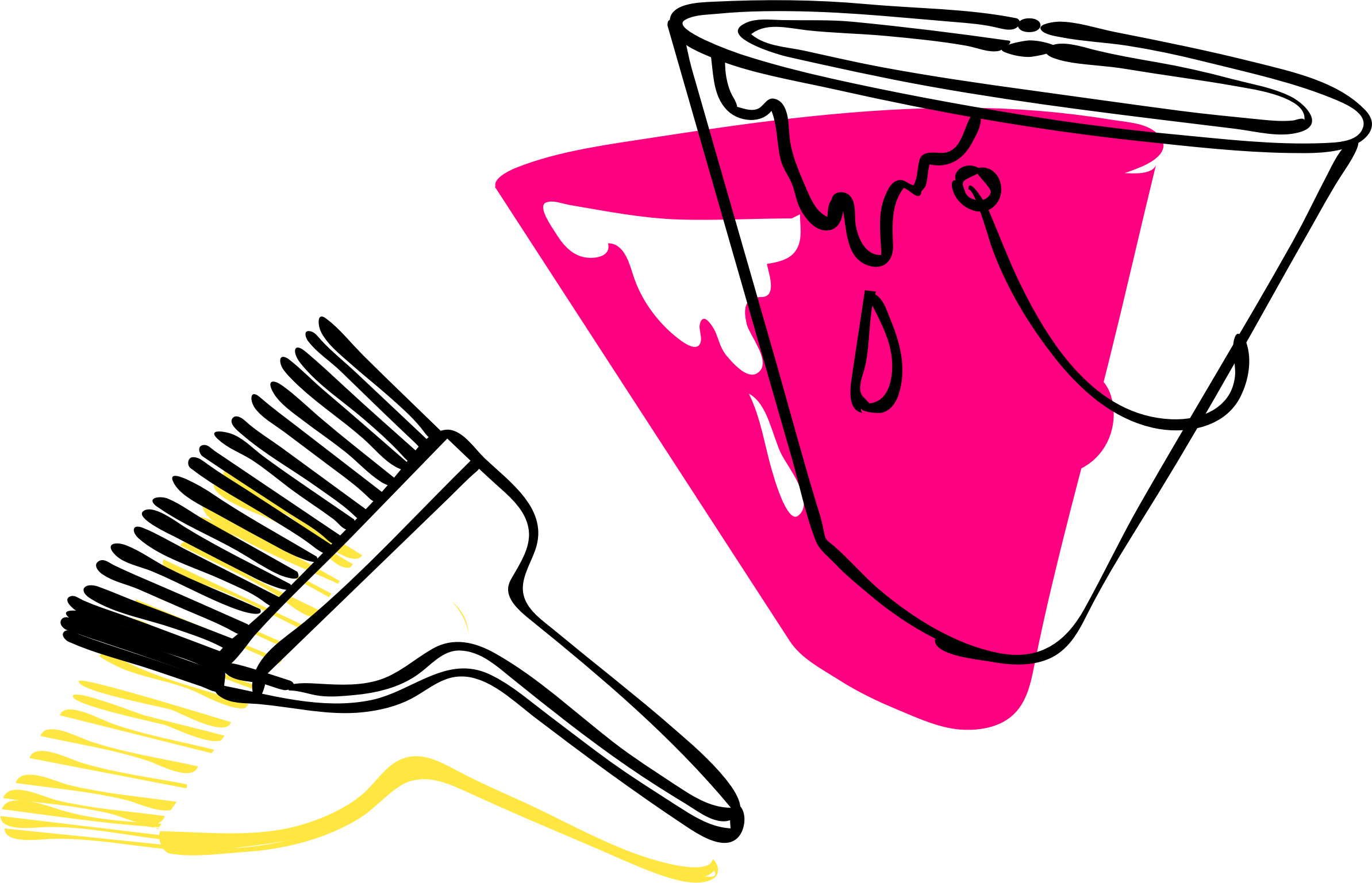 Onlinelabels Clip Art - พู่กัน Png (2387x1537)