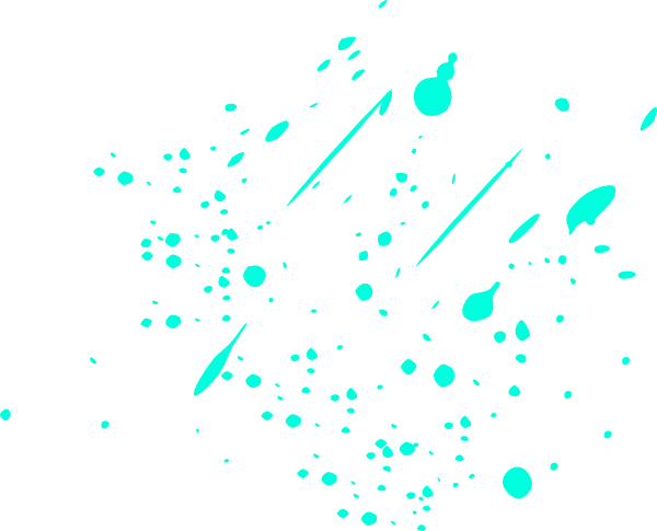 Neon Paint Splatter Png (600x485)
