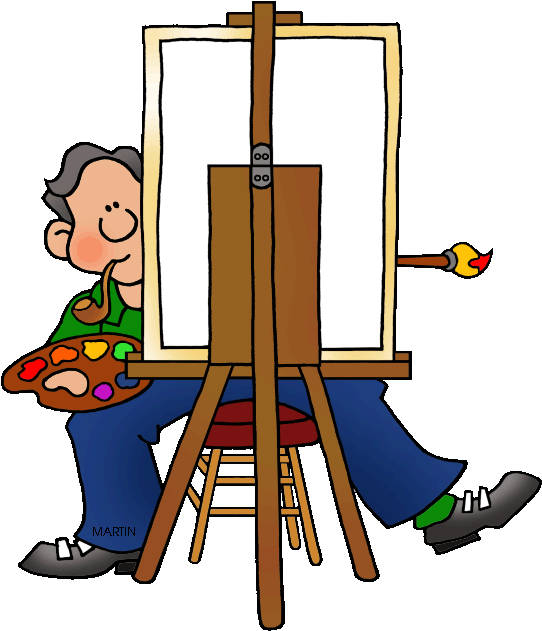 Massachusetts State Artist - Phillip Martin Clipart Art (567x648)