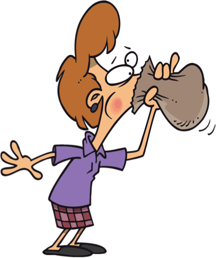 Anxiety - Can T Breathe Clipart (421x503)