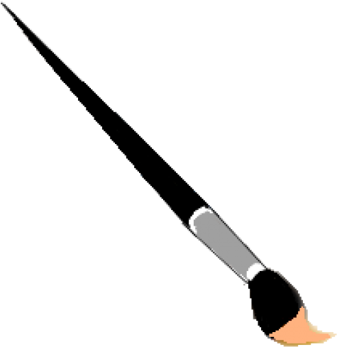 Paintbrush Pictures Of A Paint Brush Clipart - Eye Liner (600x600)