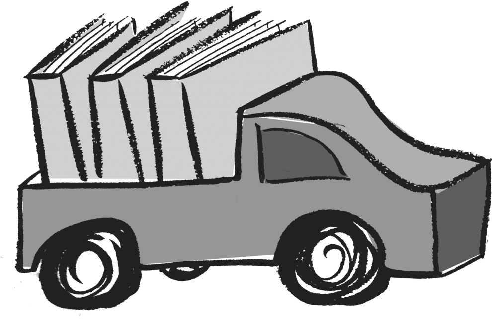 The Bright Orange Paint On The New Haven Bookmobile - The Bright Orange Paint On The New Haven Bookmobile (1024x668)