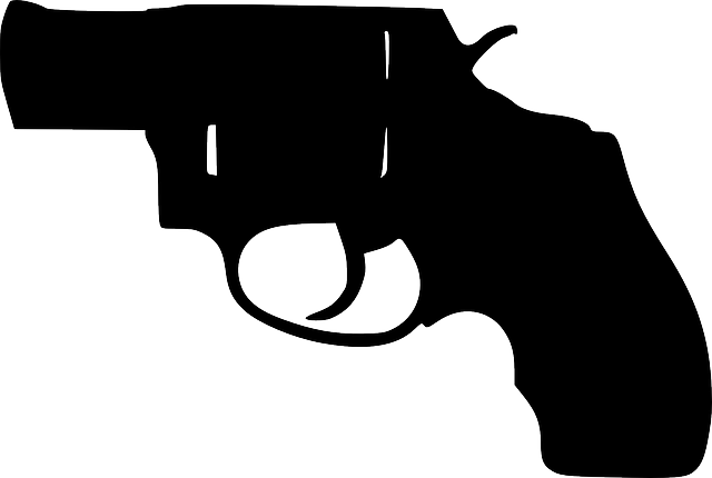 Weapon Gun, Pistol, Weapon - Silhouette Gun (640x430)