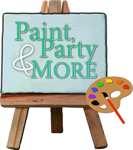 Paint Party And More Paint Party And More - Party Painting Clipart (445x500)