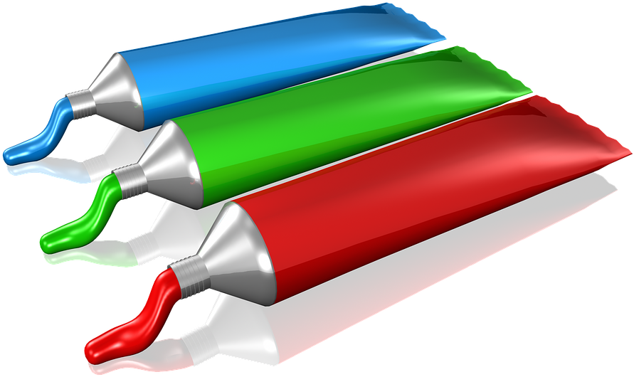 Painting Clipart Paint Tube - Paint Tube Transparent Background (960x647)