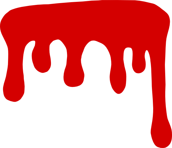 Blood Drip - Blood Drip Vector Png (557x480)