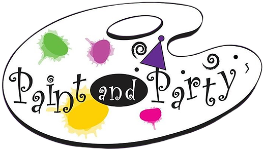 Paint And Party - Paint Party Clip Art (600x328)