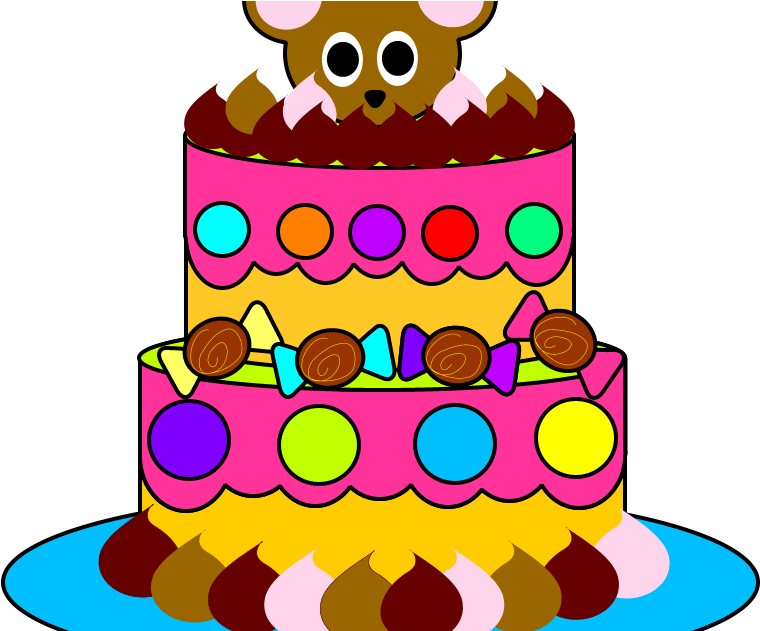 Roo Birthday Cake Kanga Clip Art - Roo Birthday Cake Kanga Clip Art (819x630)
