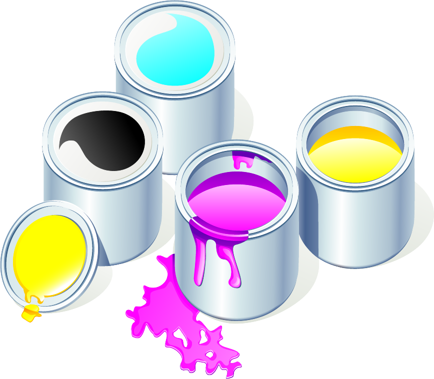 Commercial Print Services - Vector Graphics (868x758)