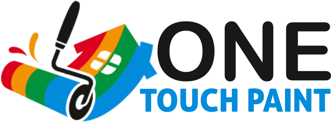 One Touch Paint Logo - Graphic Design (1800x443)