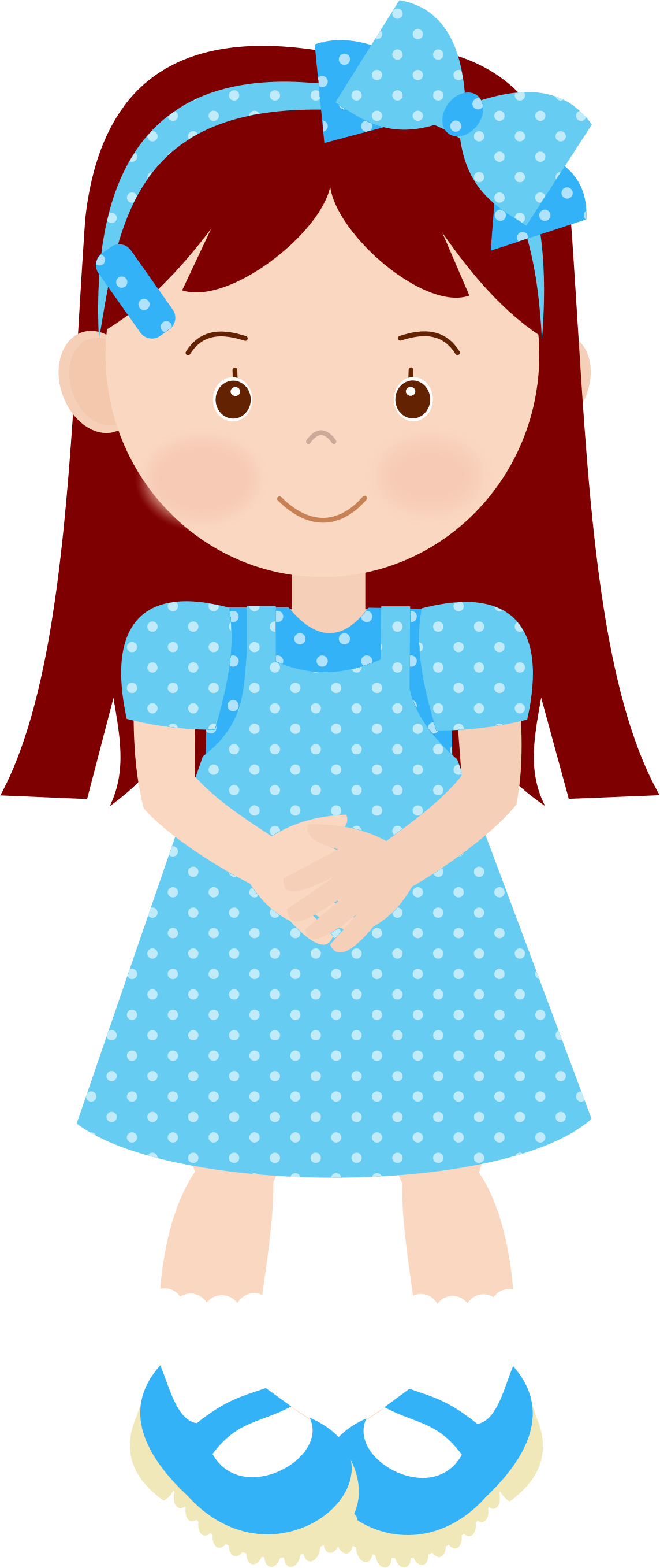 Bonecas Osa Honey - Clip Art Fetita (1143x2713)