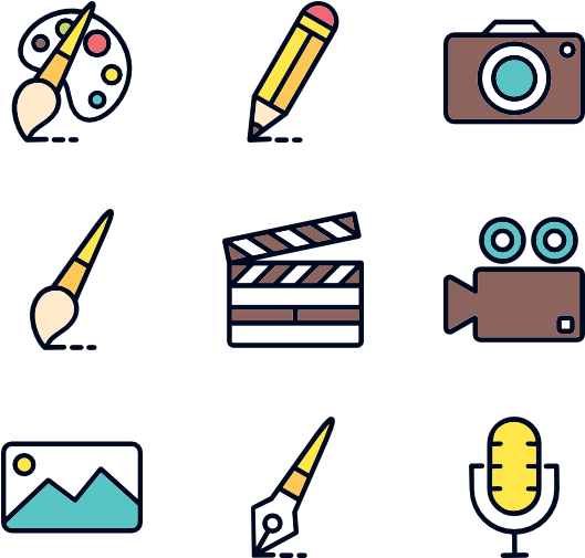 Art & Design 16 Icons - Art (600x564)