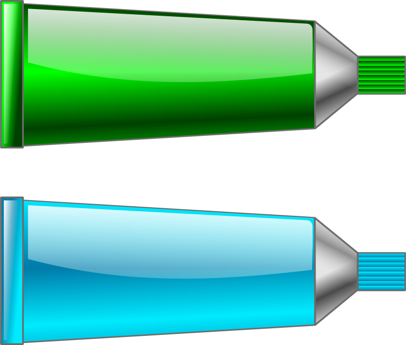 Toothpaste Tube Clipart (881x750)