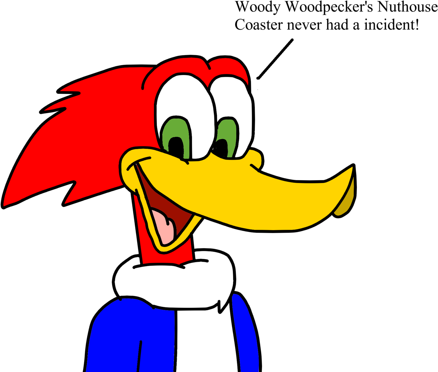 Woody Talks About His Roller Coaster By Marcospower1996 - Comics (1600x1560)