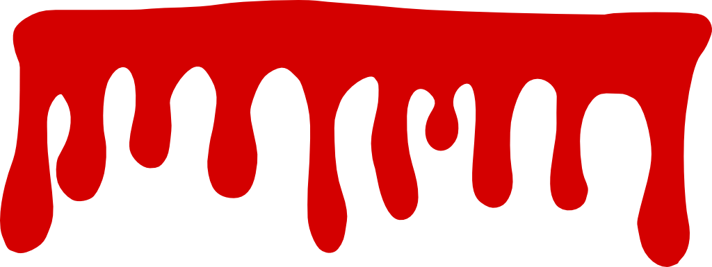 Blood Drip - Blood Dripping Png (1024x385)