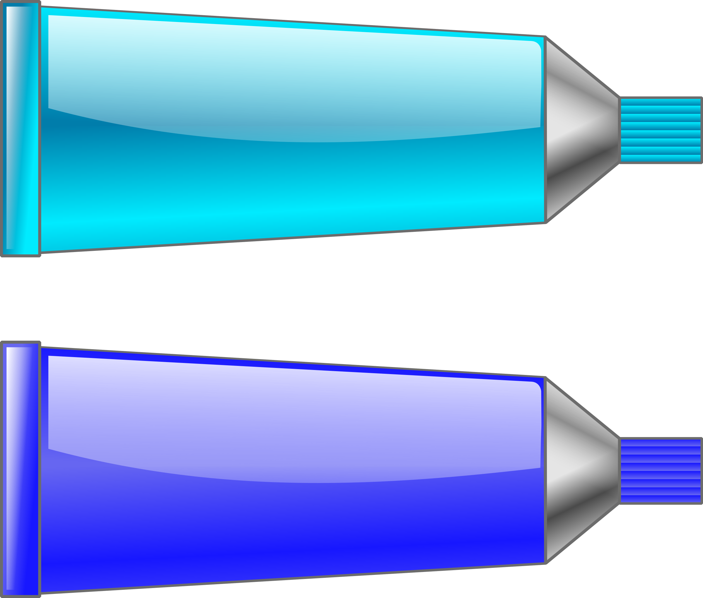 Tube Blue Cyan - Blue And Cyan Color (2400x2043)