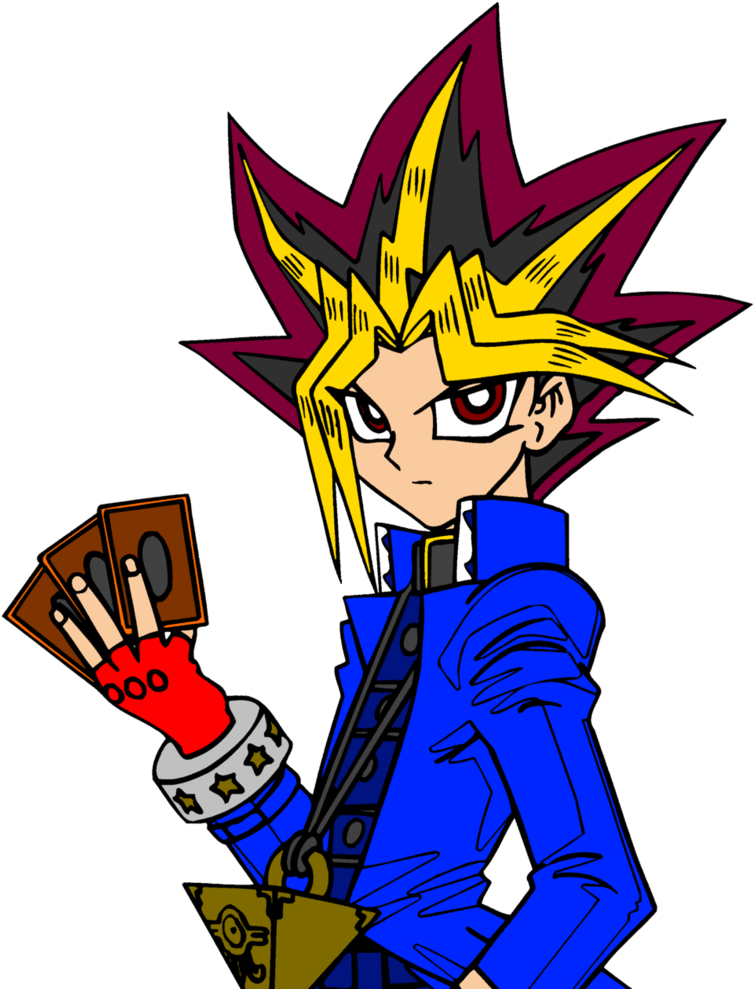 Yami Yugi By Pokemontrainerray - Yami Yugi Coloring Pages (1024x1266)