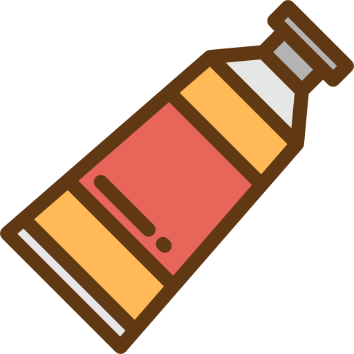 Paint Tube Free Icon - Paint Tube Clipart Png (512x512)