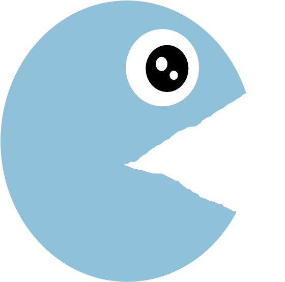 Pacman Open Mouth Clip Art - Clipart Mouth Open Png (600x595)