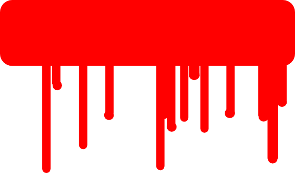 Blood Drip Clip Art (600x353)