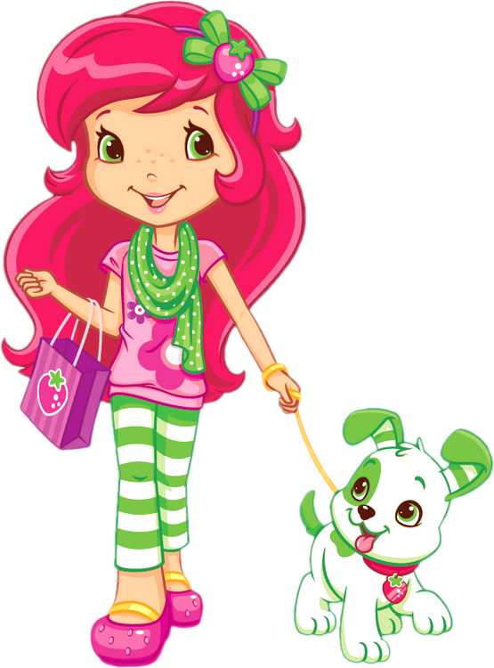 Charlotte Aux Fraises Et Clafoutis - Strawberry Shortcake (555x750)