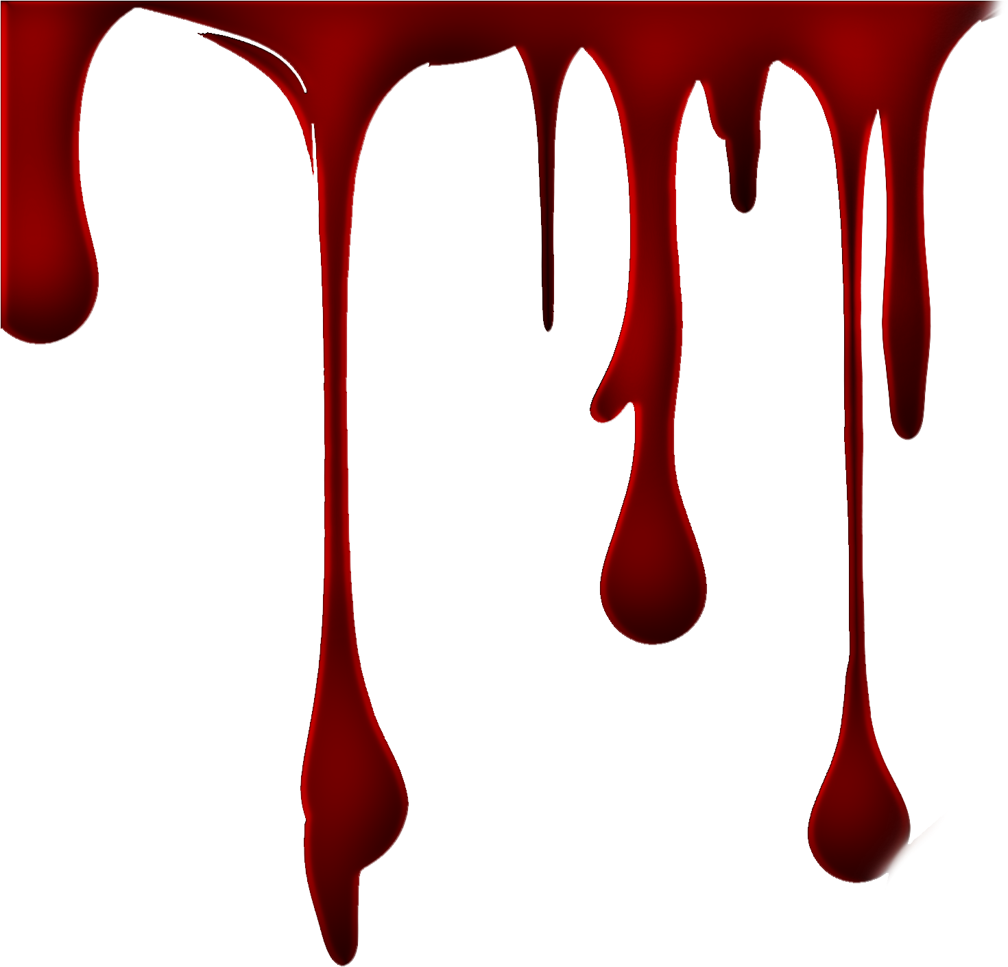Blood Splatter Hand Clipart - Transparent Blood Drip (3000x2400)