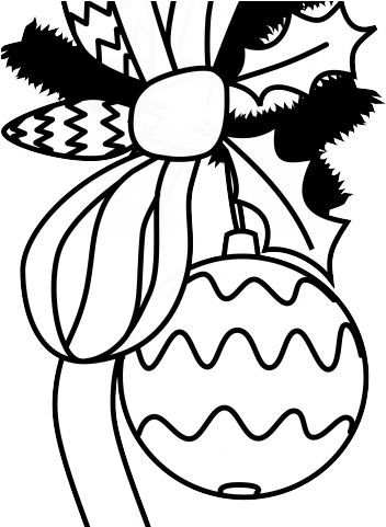 Christmas Black And White Clipart - Black And White Christmas Border (640x480)