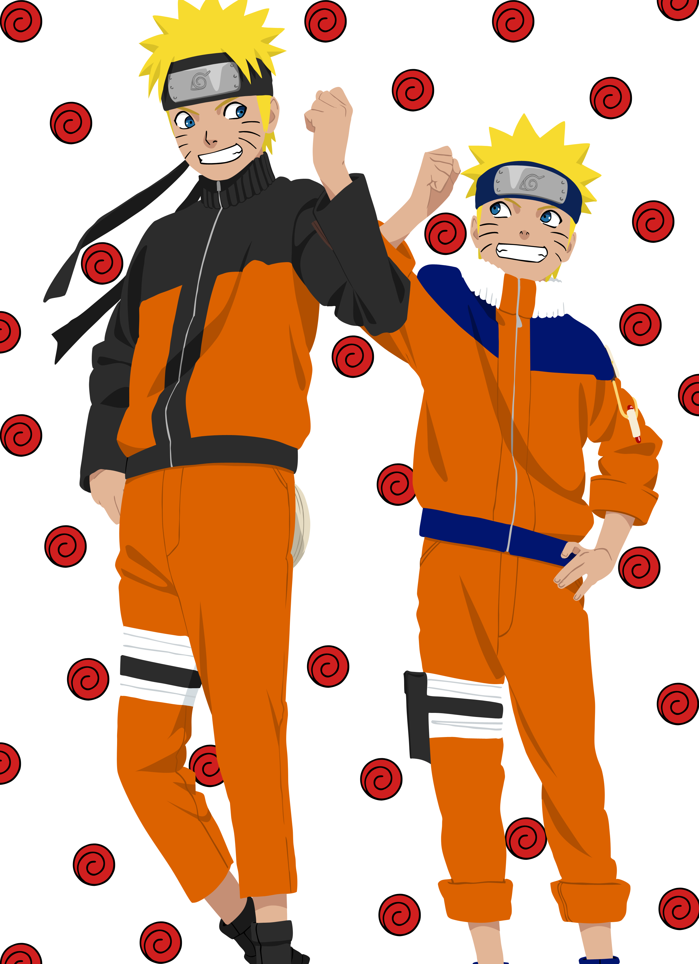 Naruto Clipart Only - Naruto Shippuden Calendar 2010 (2406x3317)