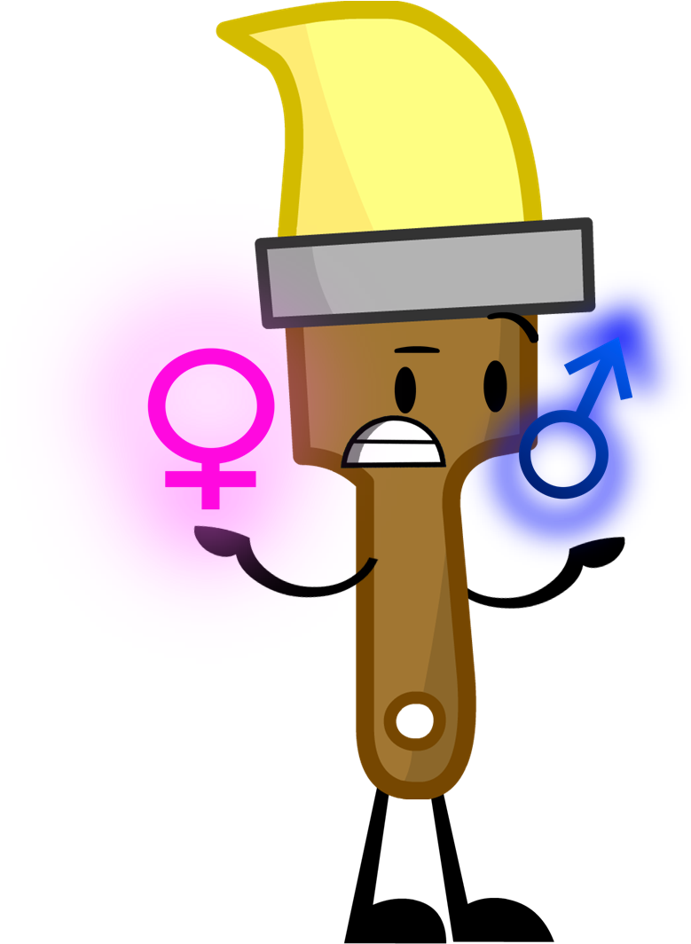 Paintbrush Pose - Inanimate Insanity (829x1069)