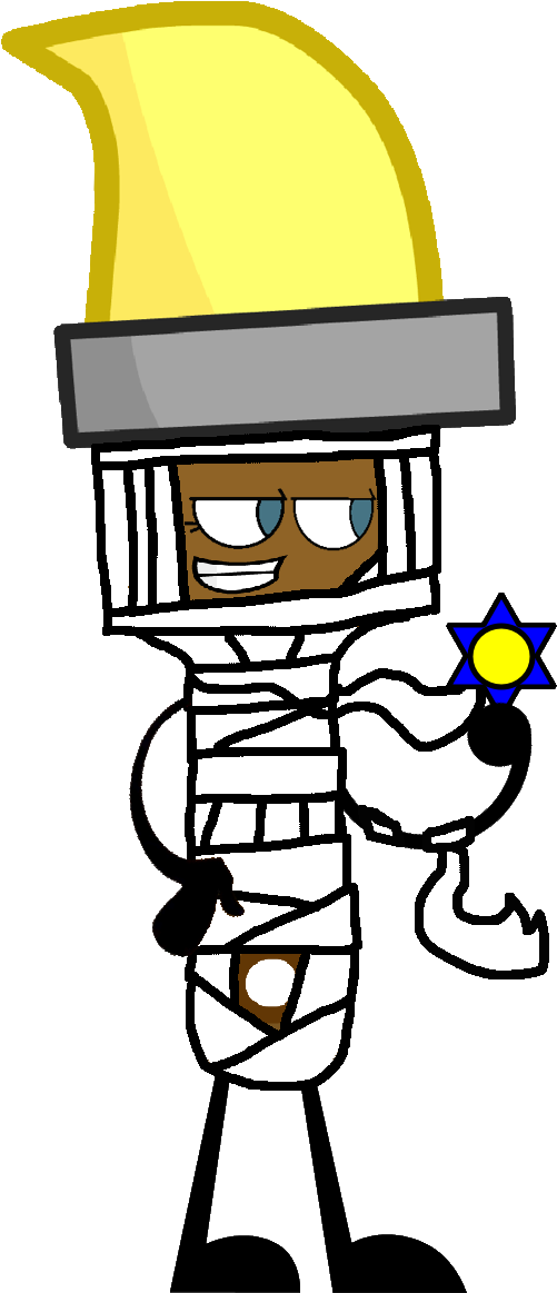 Paintbrush As A Mummy Vector By Thedrksiren - Paintbrush (562x1194)