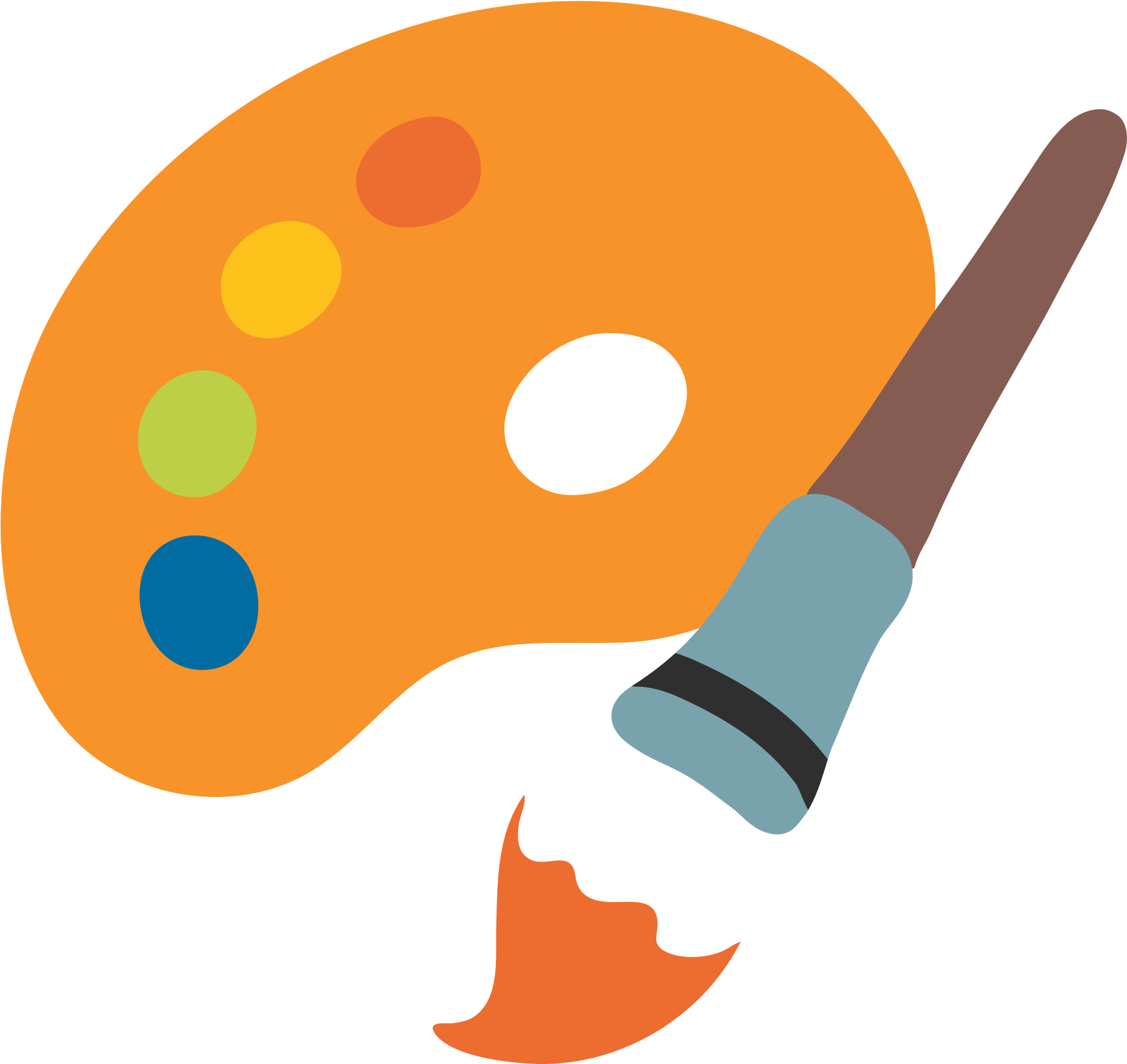 Open - Paint Emoji (2000x2000)