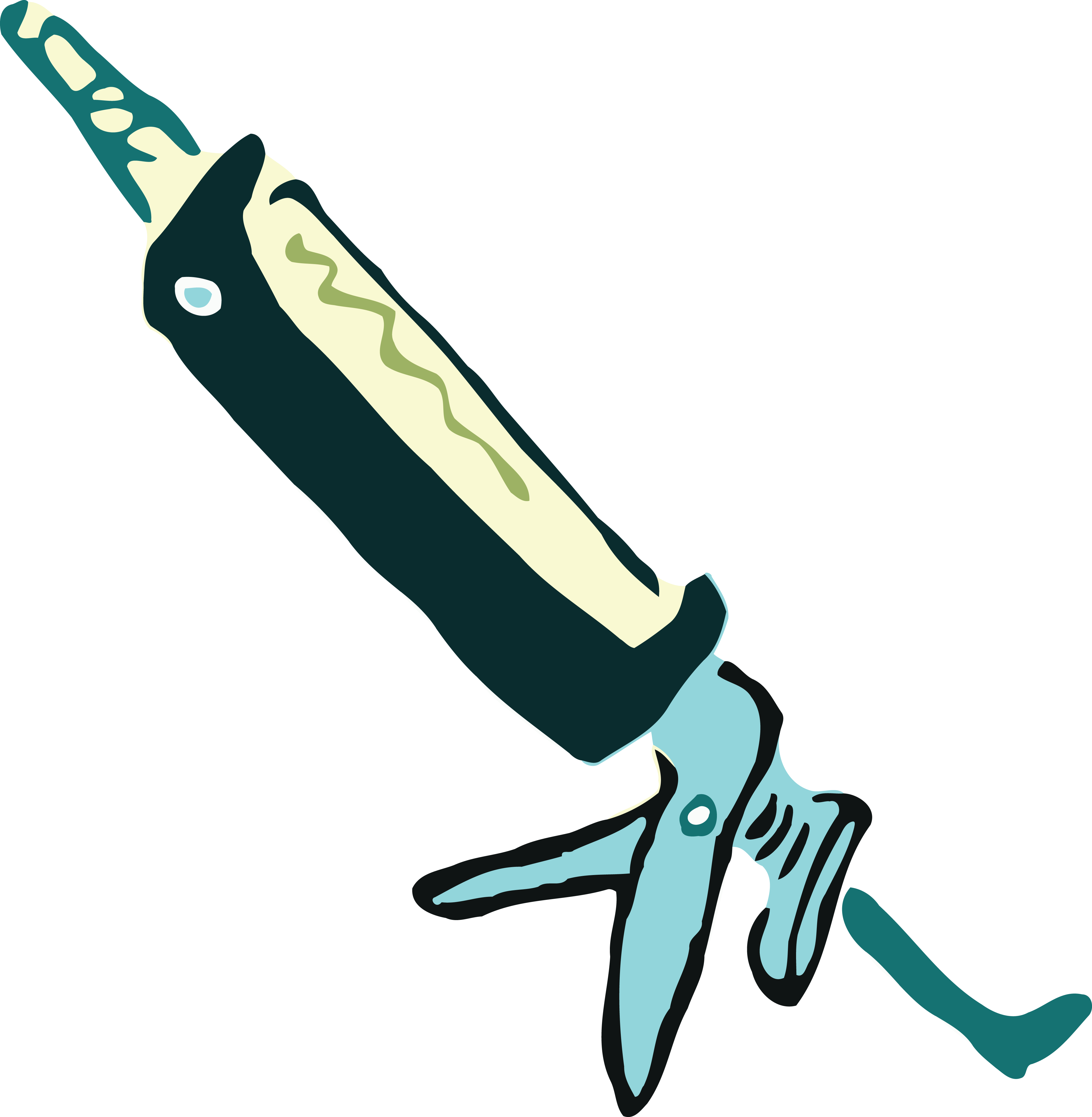 Free Clipart Of A Sealant Gun - Silicone Clipart (4000x4090)
