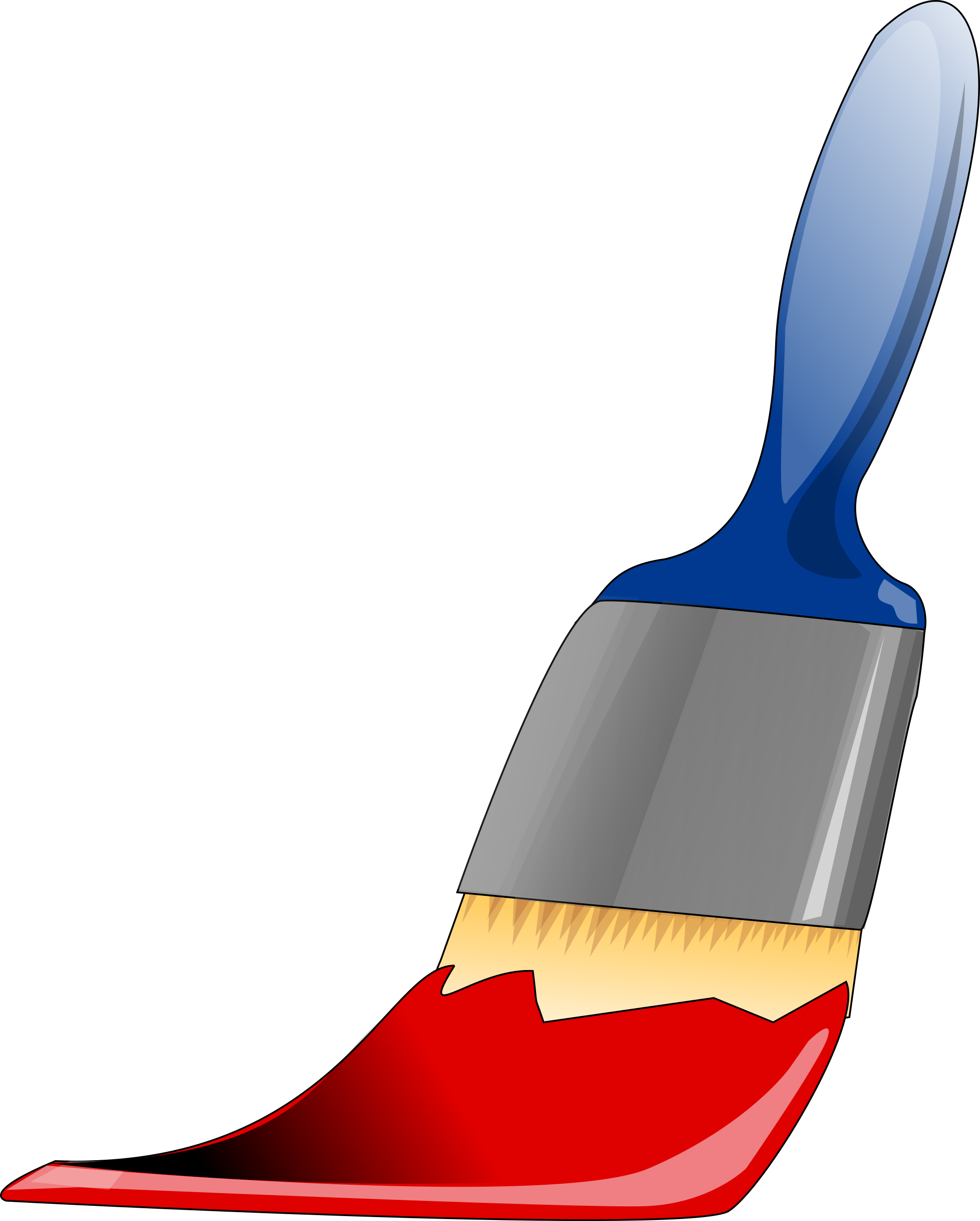 Medium Image - Paint Brush Clip Art (846x1024)