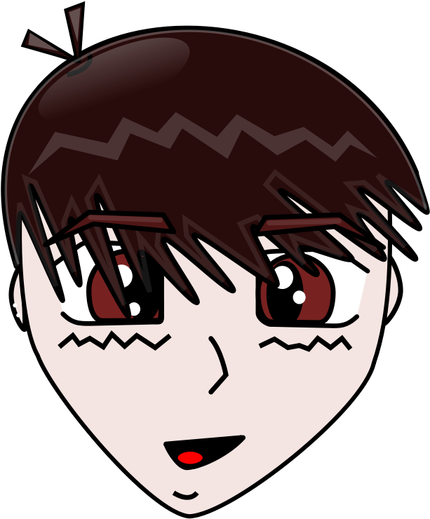 Japanese Boy Cartoon (663x800)