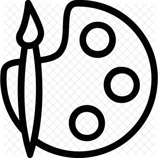 Painting Icon - Vector Icon Paintings (512x512)