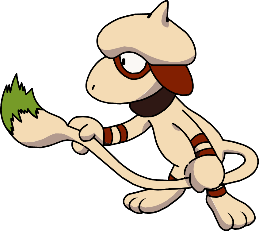 235smeargle Os Anime 2 - Pokemon Paintbrush Tail (845x753)