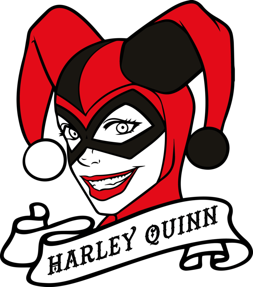 Harley Quinn Logotype By Robertojoel1307 On Deviantart - Catholic Missions In Canada (840x951)
