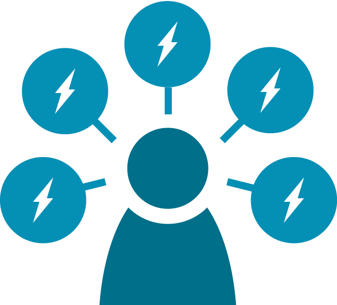 You Can Choose Who Provides Your Electric Supply In - Retail Electricity Supplier Icon (663x600)