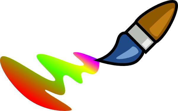 Paint Brush Cartoon (600x375)